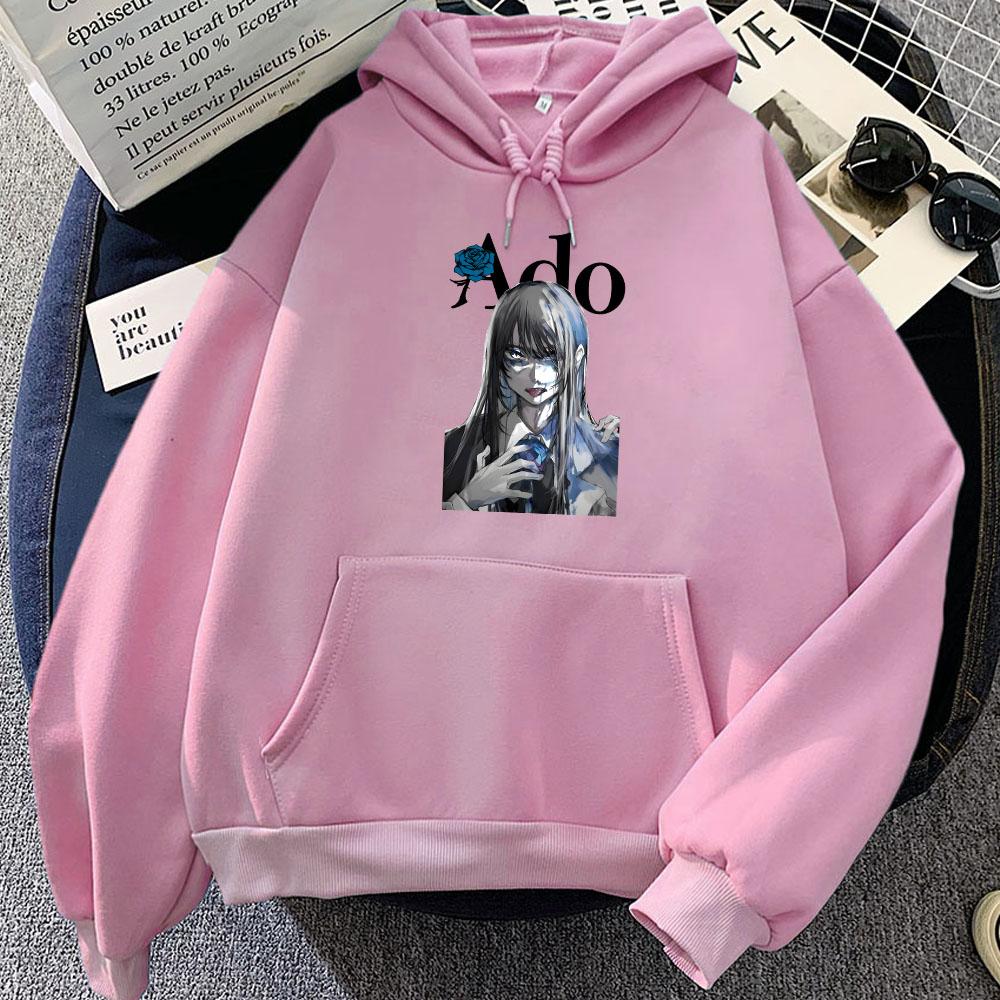 

Japan Singer Ado Graphic Hoodies Sudaderas Para Mujer Streetwear Unisex Winter Women/Men Sweatshirts Hooded Print Hoodie 3XL