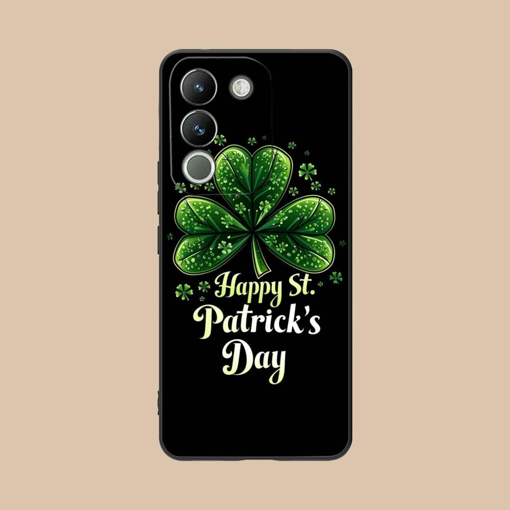 Saint Patrick's Day Mobile Phone Case for VIVO V60 V50 V40 V30 V29 V27 V25 V23 Pro Lite 5G Colorful Printing Cover Cover Luxury
