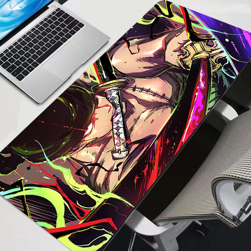 Anime Gaming Speed Mouse Pad Gamer One Piece Large Mouse Mat Keyboard Mousepad Computer durable anime max xxl Desk Mat