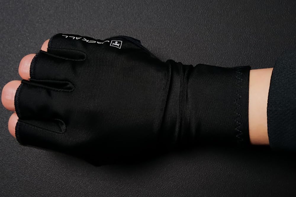 JACKALL Cooling UV Protection WP Size S Gloves, Gray,