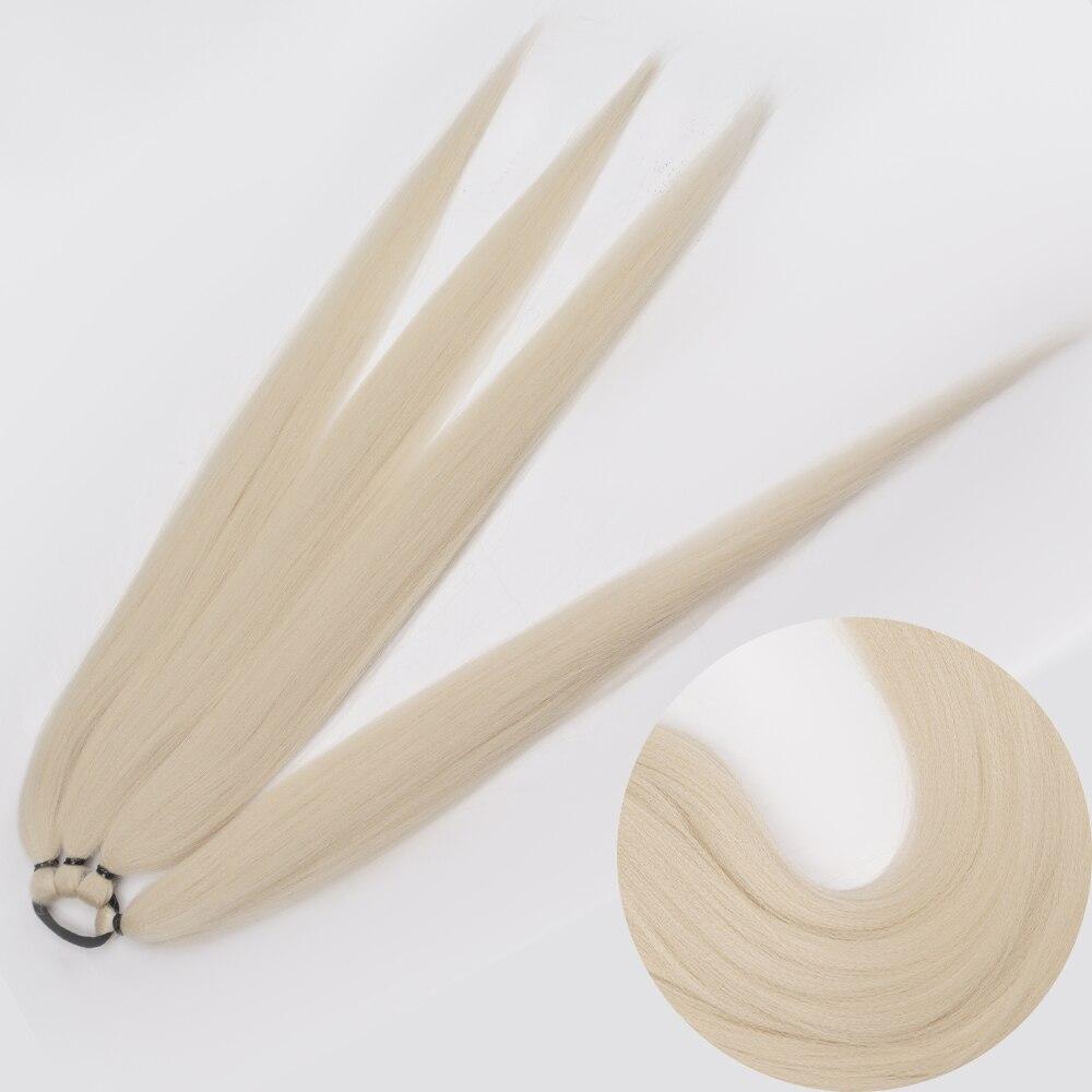 

MISSQUEEN Синтетические волосы с резинкой для волос, обертывание вокруг волос, косичка, хвостик, шиньон, резинка для женщин 65cm