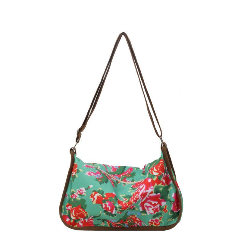 

Stylish Northeast Canvas Tote Bag For Women In Burgundy And Green Perfect For Everyday Use зелений