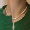 Pearl Embellished Fashion Necklace Styles for Women