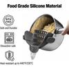 1 Pack Silicone Strainer, Adjustable Silicone Clip On Strainer, Suitable for Pots, Bowls, Vegetables, Noodles, Pasta Drainer