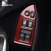 Real Soft Carbon Fiber LHD RHD Sticker for Subaru BRZ Toyota GT86 2012-2020 Interior Trim Car Window Switch Button Frame Cover