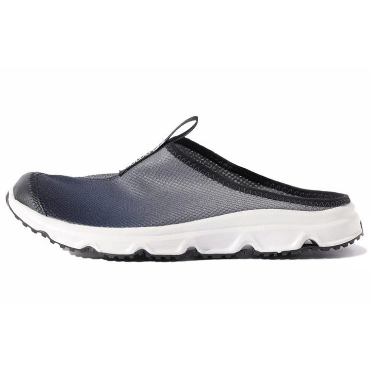 

SALOMON Beams X Rx Slide 3.0 Удобные повседневные шлепанцы с резиновой подошвой, нескользящие, унисекс, серые 470036 39⅓