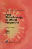 Kniha Food Biotechnology In Ethical Perspective