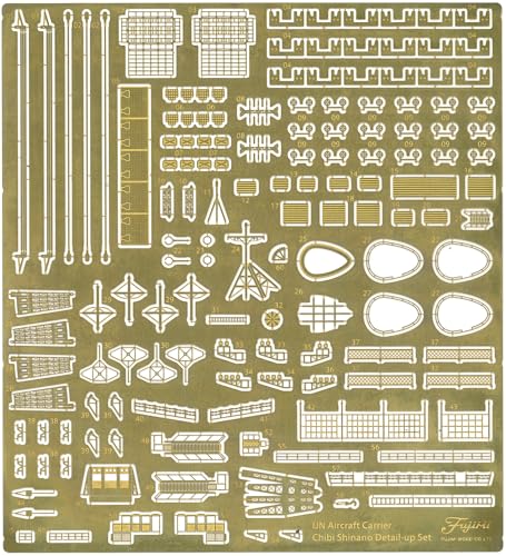 Chibimaru Fleet Series No.35 EX-1 Chibimaru Fleet Shinano (with etched parts) Plastic Model