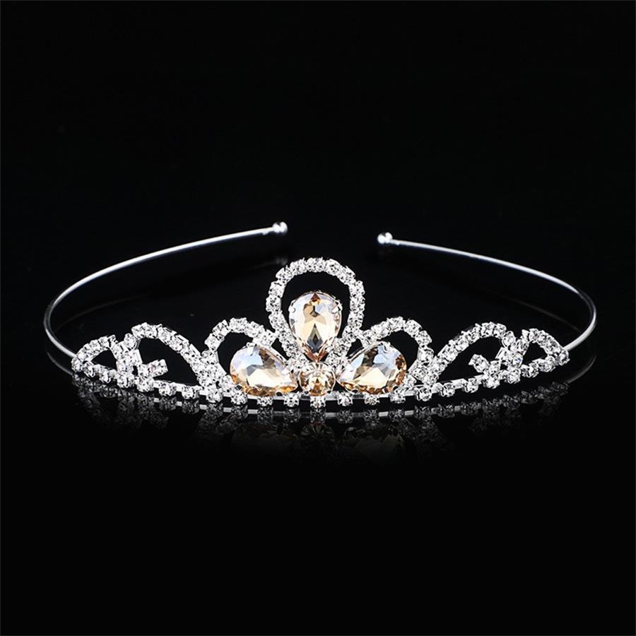 

Yiwu Fashion Wedding Jewelry Korean Headdress Crown Rhinestone Princess Luxury Crystal