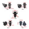 150pc 5 Model Auto Plastic Fasteners Snap Push Screw Rivet Panel Fixings Clips