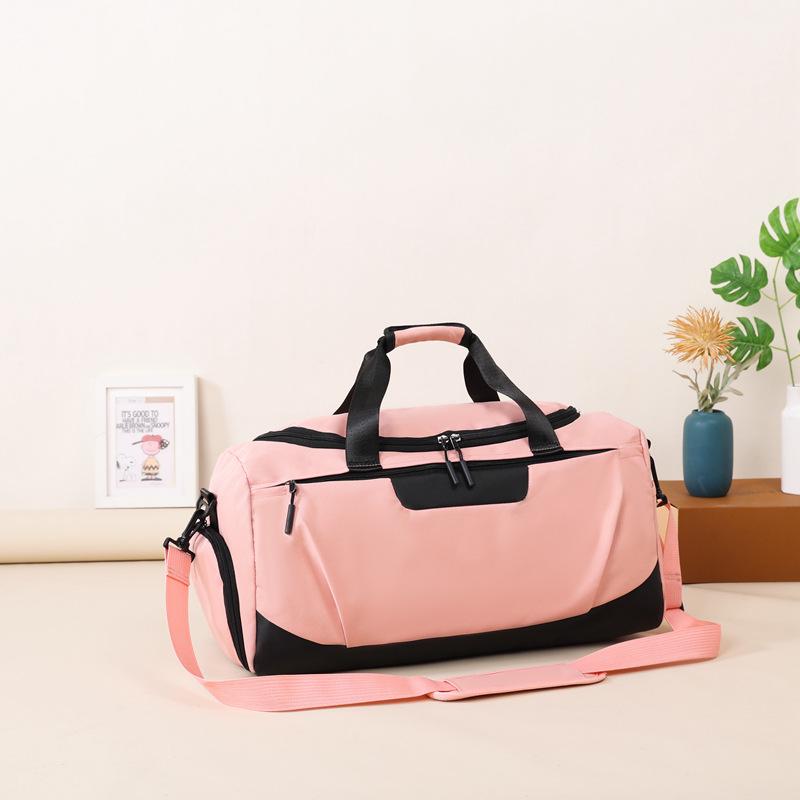 Large Capacity Multi-Function Sports & Travel Bag with Wet/Dry Separation, Crossbody, Shoulder, and Hand Carry Options