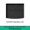 Full Set TPE Trunk Liners & Backrest Protector For Leapmotor C10 2026 Left Hand Drive Waterproof Wear Resistant Interior Parts