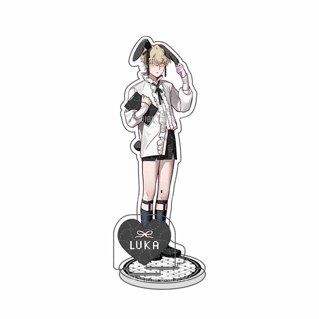 15cm/5.91in Alien Stage Acrylic Stand Anime Peripheral Till IVAN Desktop Display Ornaments Collection Birthday Gift for Girl Boy