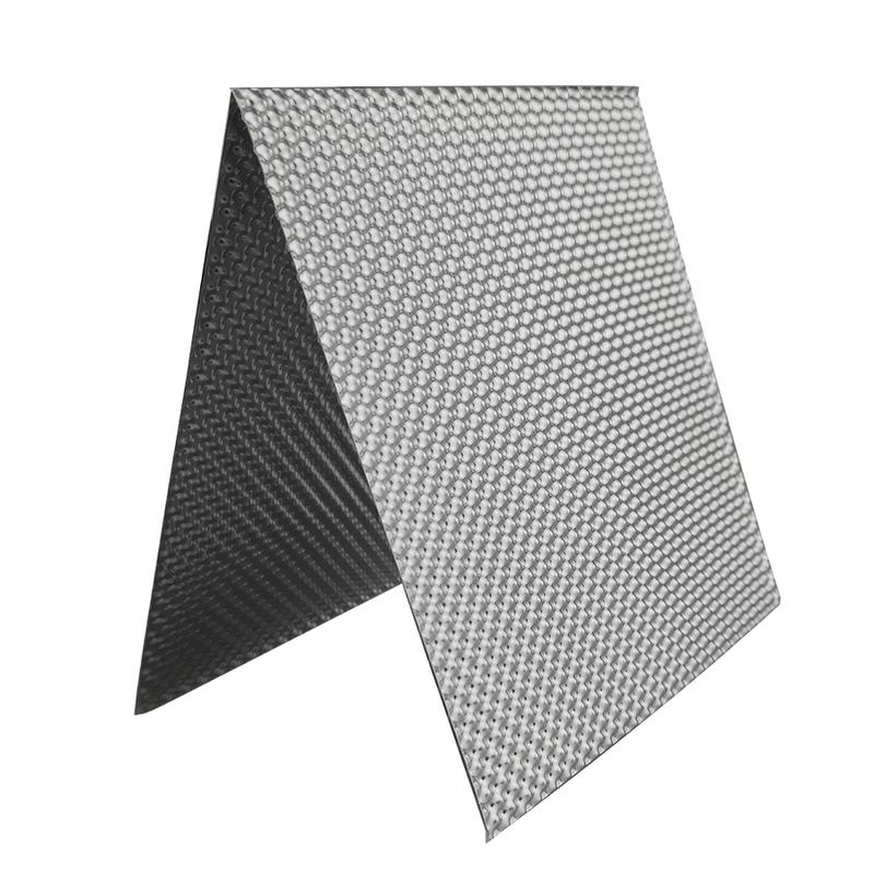 500MM DIY Embossed Aluminum Heat Shield Heat Shield Firewal Floor Pan Fuel Tank Silver Turbo Manifold Exhausts