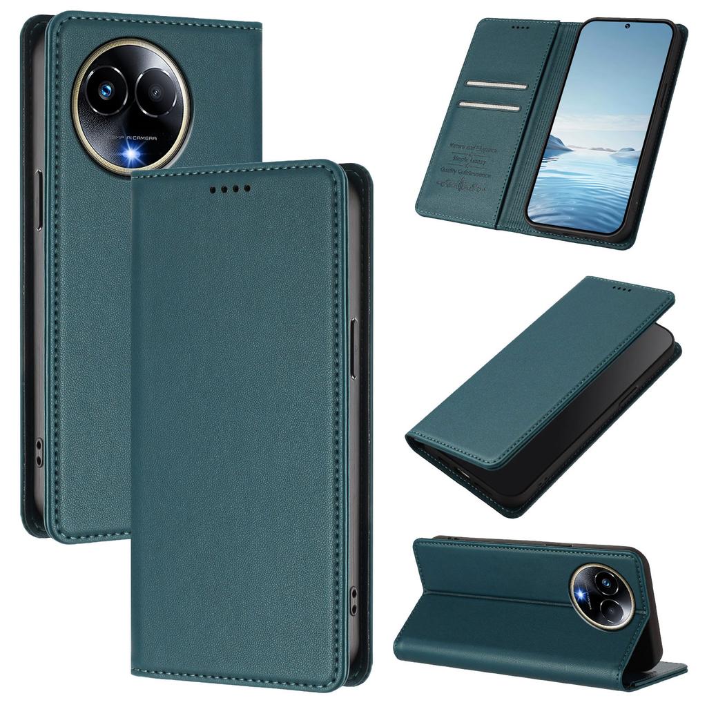 Magnetic Wallet Flip Leather Case For OPPO Realme 11x 11 10 Pro Plus 10 9 Pro Plus 9 Pro 9i 9 8 Pro 8 7i Phone Back Cover