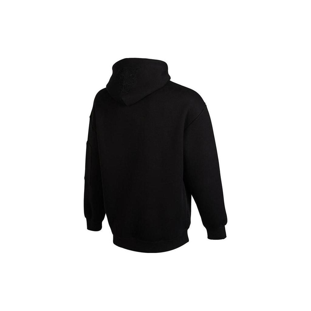 Puma Embroidered Casual Hoodie Unisex Hoodies Black 621827-01