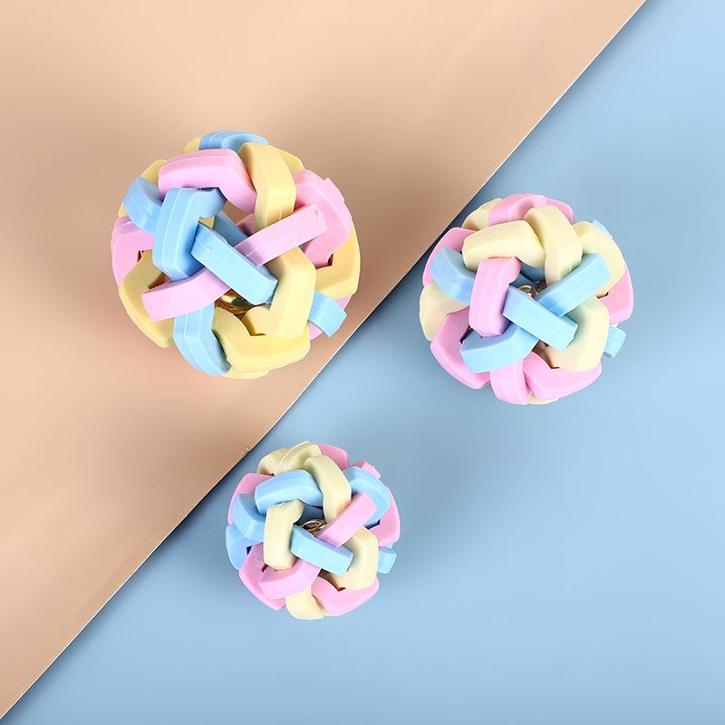 Colorful Bell Sounding Ball for Cats and Dogs