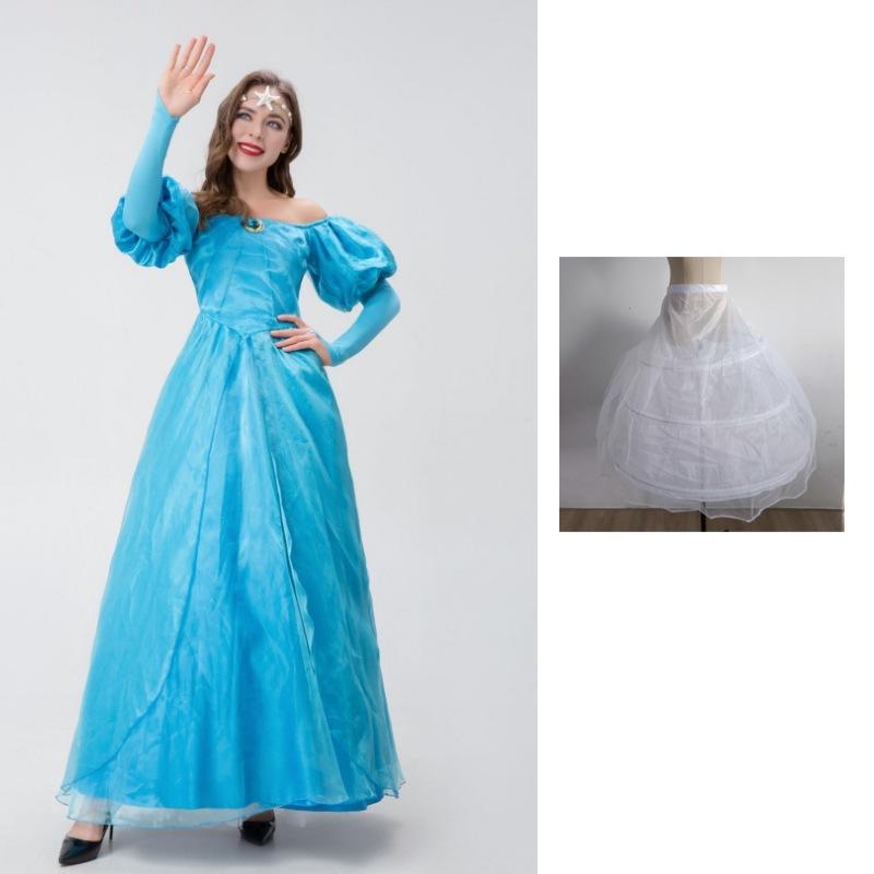 Halloween Stage Costume Cinderella Shoulder Cinderella Princess Dress Nightclub Cosplay Costume