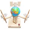 Pupils Wooden Assembled DIY Geosynchronous Satellite Model Science And Technology Small Production Children's Interesting Science And Education Model