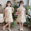 Girls' Summer Chinese Style Cheongsam Skirt 2026 New Children's Dress Little Girls' Ancient Style Hanfu Princess Dress