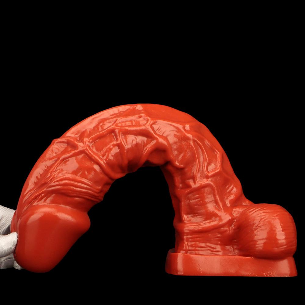 38*7cm Extra Long Realistic Dildo Anal Plug Expander Adult Sex Toy for Men and Women Big Dick Strap on Cock