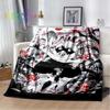 Hashibira Inosuke Demon Slayer Character Anime Blanket Lightweight Comfortable Soft Breathable Ultra Warm Blanket Bedding Travel