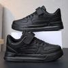 Boys Net Shoes Lightweight Breathable Non-slip Children's Shoes Boys Sports Little White Shoes Middle School Children Primary School Students Runnin