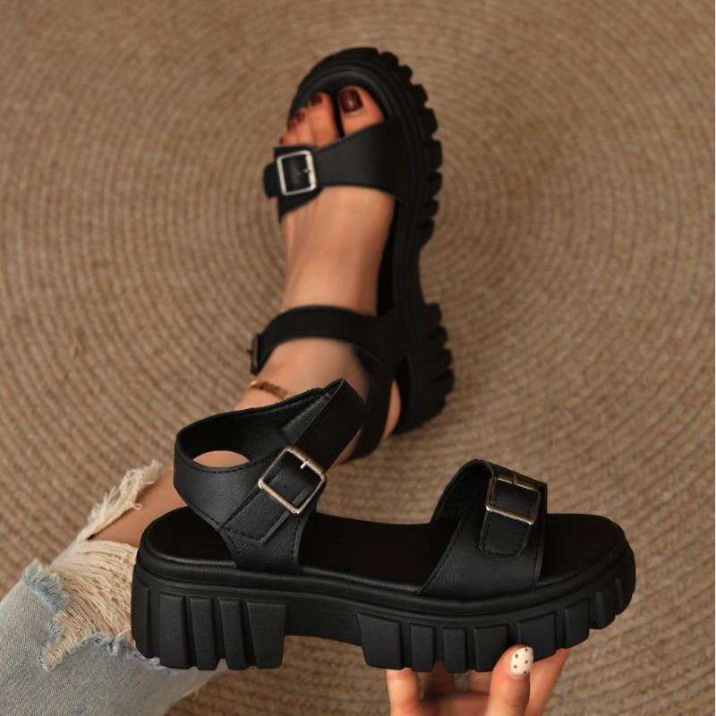 Sandals Women's Summer New Fashion with Skirt High-end Platform Beach Shoes