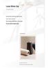 Women's High-Neck Cashmere Sweater - 2025 Autumn/Winter Collection, Half-Zip, Loose Fit, Warm, High-End Knitwear