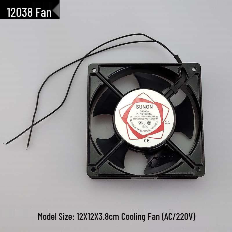 220V Shaded Pole Refrigerator & Freezer Cooling Fan Motor with Blade