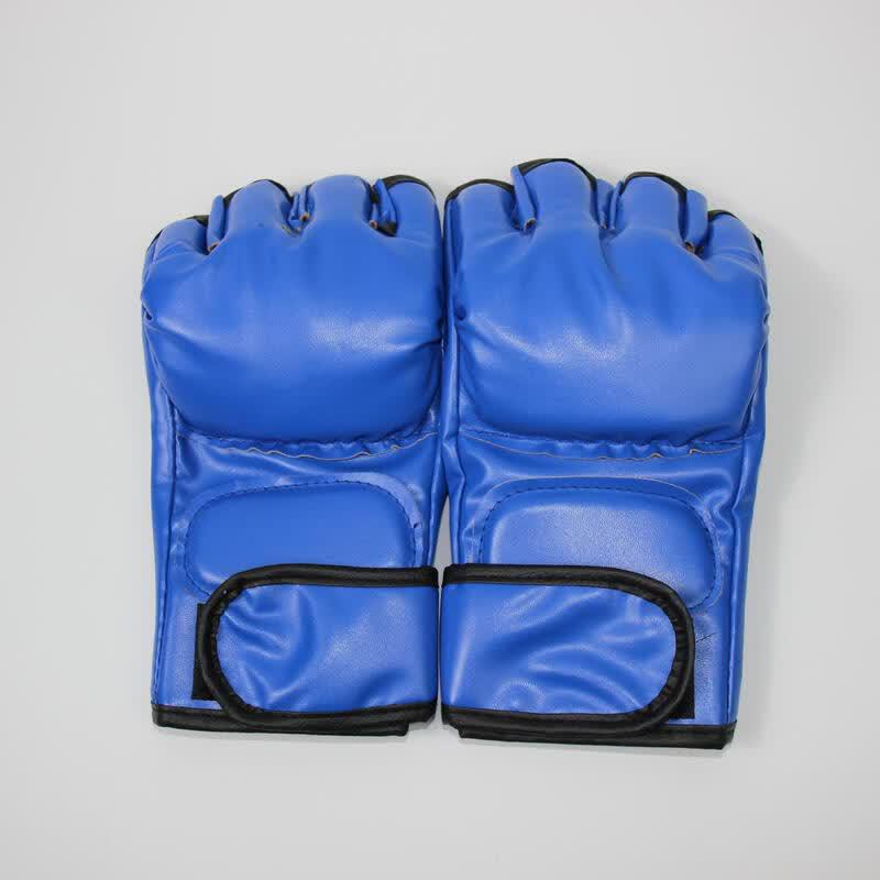 TLXT Adult Half-Finger MMA Boxing Gloves