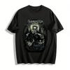 Halloween Frankenstein Rocks Graphic Tee Retro Festival Top For Men Women Pure Cotton T-shirt