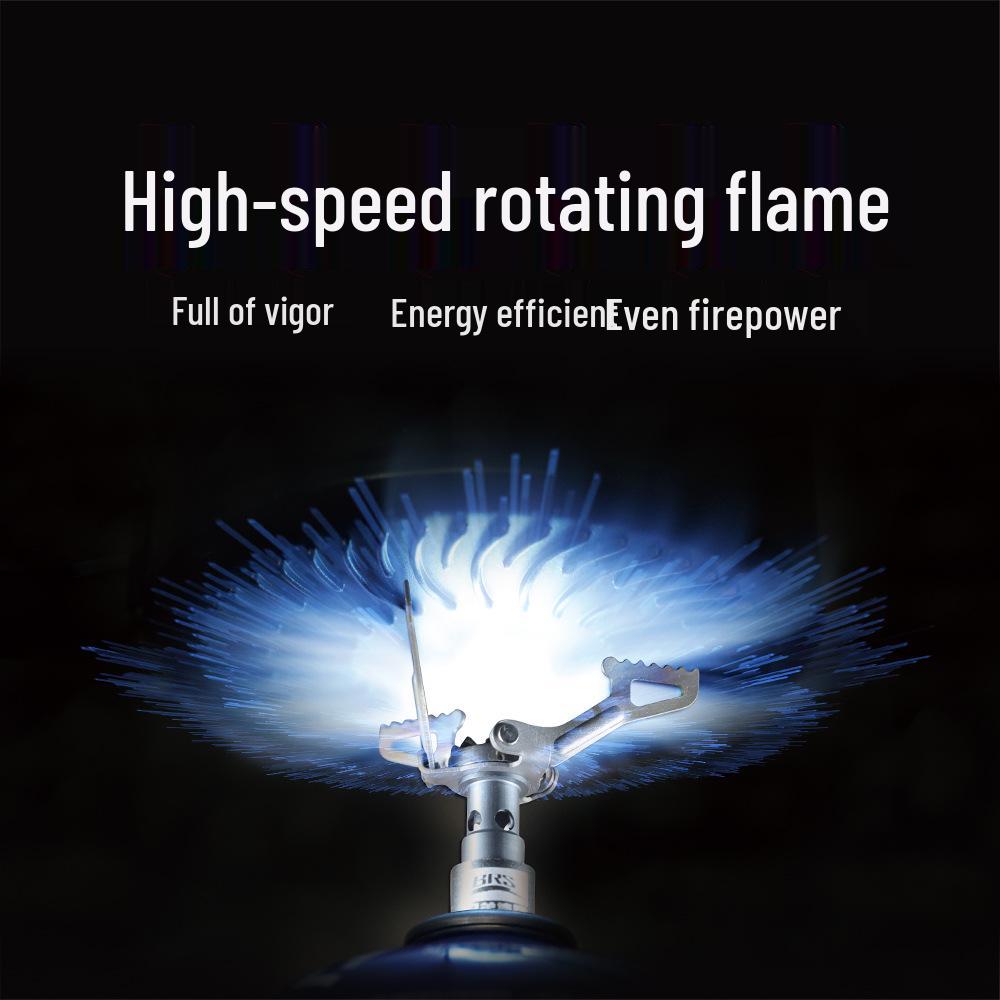 BRS-3000T Bumblebee Lightweight Titanium Gas Stove – Compact Outdoor High-Fire Model.