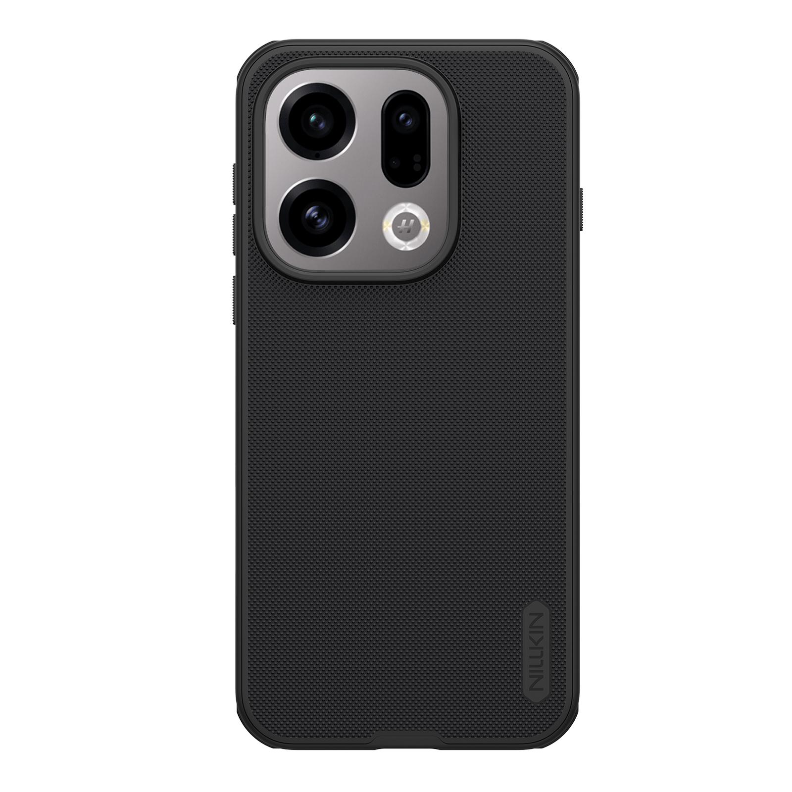 

Для чехла для телефона OPPO Find X9 Pro Nillkin Super Frosted Shield Pro Магнитная жесткая PC+TPU оболочка Противоударная задняя крышка OPPO Find X9 чёрный