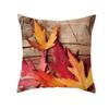 Bedroom Sofa Living Room Pillowcase Autumn Maple Leaf  Fresh Print Floral Plant Cushion Cover