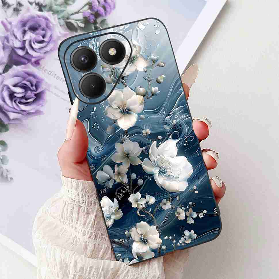 ShockProof Silicone Case For Tecno Pova 7 4G Cover Soft TPU Cases for Tecno Pova 7  Pova7 Neo 4G LJ6 Phone Cover Coque