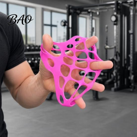 Physical Therapy Finger Mesh Stretcher Hand Equipment, Stretching Exerciser for Strength Compact Training, Therapy, Silicone Exercise Resistance