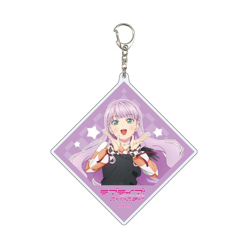 Love 10 Vienna Margarete Large Acrylic Keychain Live! Superstar!! [Original Illustration]