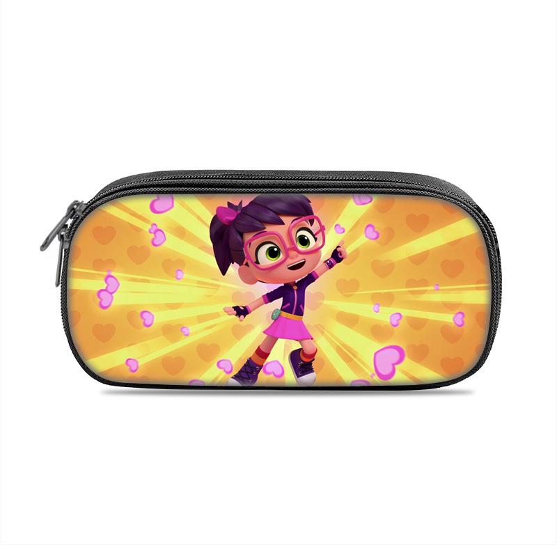 Abby Hatcher Pen Case New Small, Large Capacity, Versatile Cartoon Print Student Boys and Girls Best Birthday Gift for School