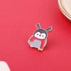 Creative Women Clavicle Chain Korean Style Badge Lovers Fashion Jewelry Christmas Penguin Brooches