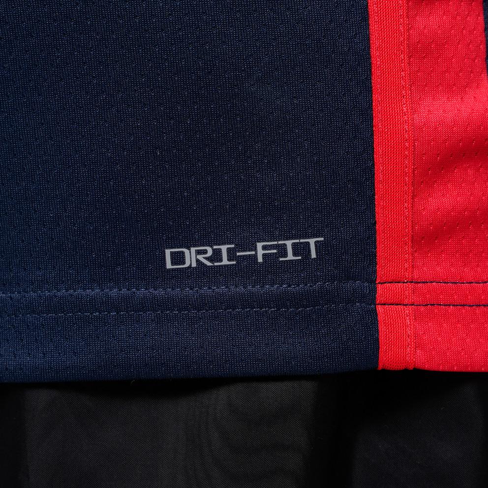 Nike NBA Curry Golden State Warriors Stephen Curry 30 Number Lettering Comfortable Sports Basketball Jersey Men Jersey Dark-Blue FQ4342-422