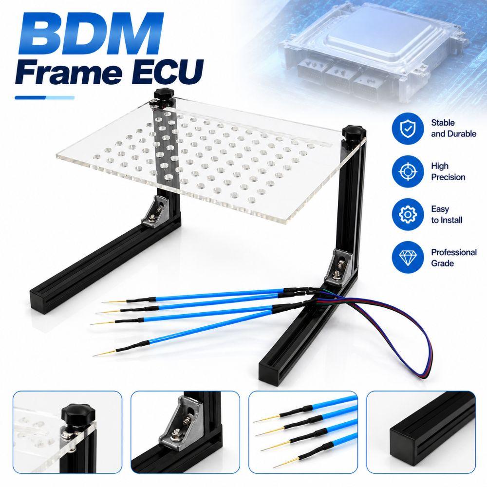 Acrylic Plate BDM Frame Aluminum Frame ECU Test Bench for Auto ECU Programming