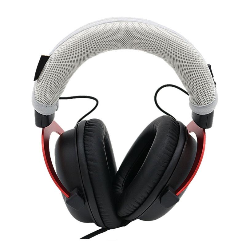 Soft Protective Headsets Headband Cover Ventilated Design Reduces Heat And Sweat Buildups for Cloud 2 Headphones