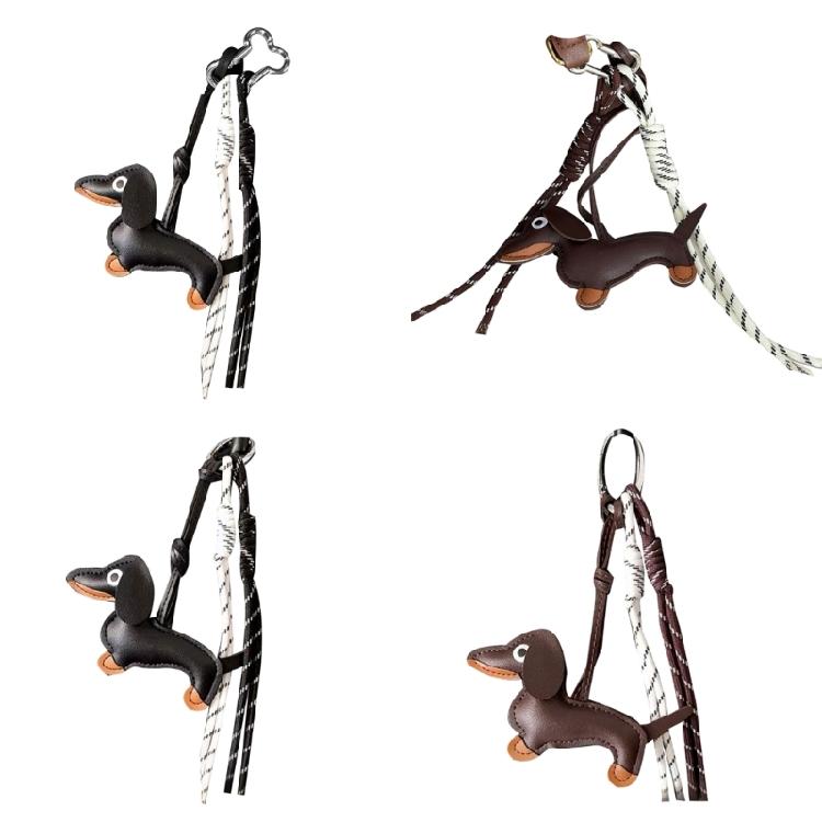 Retro Teckel Tas Decoratie Voor Liefhebbers van Huisdier Mode Tassen Accessoires Sleutelhanger Unieke Handtas Decoratie