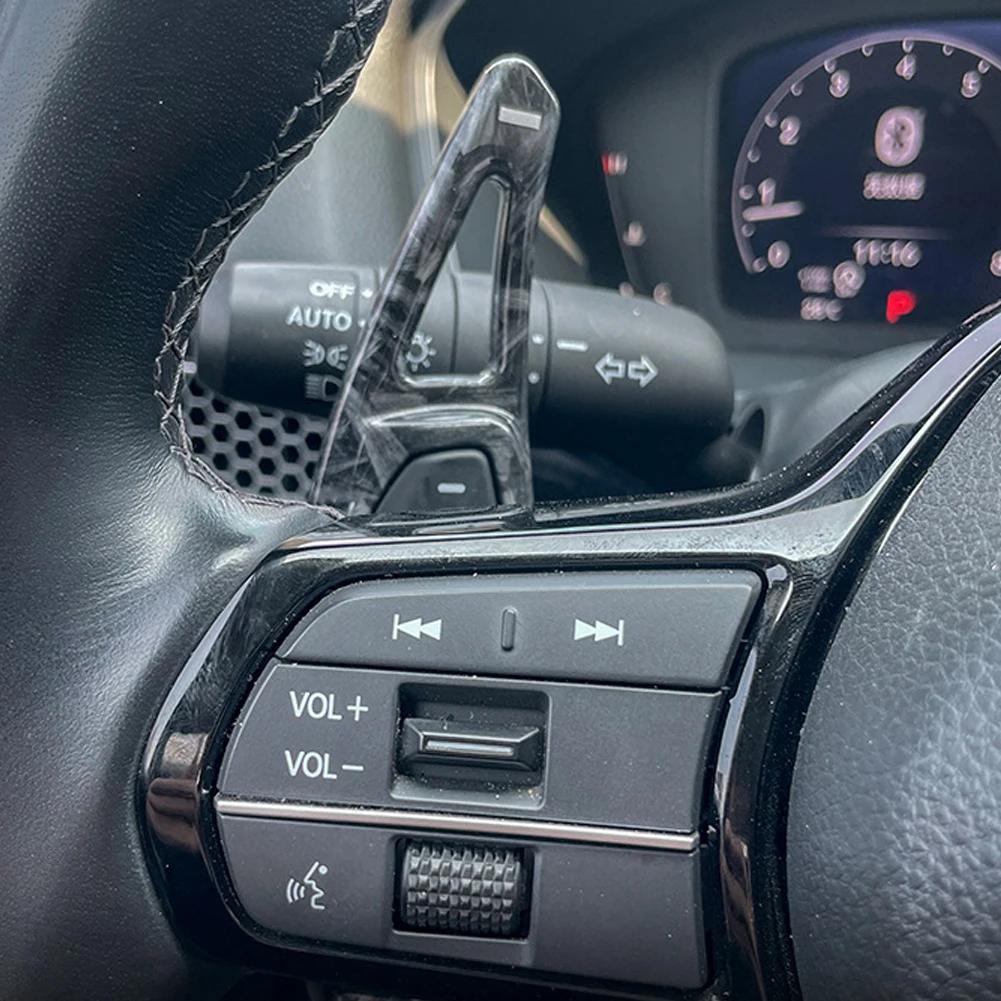 2Pcs Car Steering Wheel Paddle ABS Extension Shifter Assistance Gear Shift Paddles Accessories For 11Th Gen Honda Civic 2024