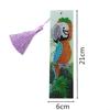 Factory  R-AA122-238/M060 Bookmarks Animal Bookmark Shaped Diamond Painting Bookmarks Made of Leather and Crystal