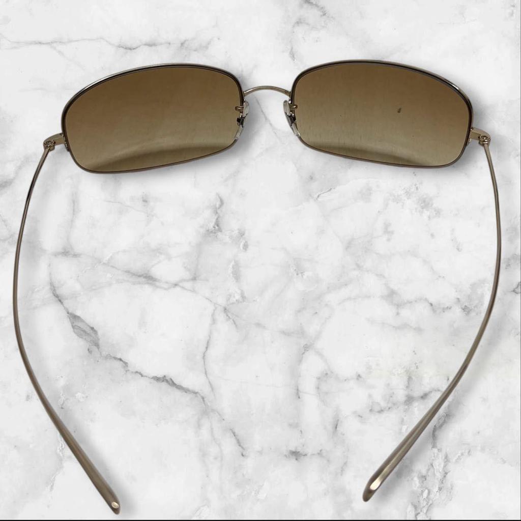 Used Oliver peoples Epic G Gold Yellow Lens George Tokoro