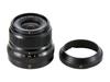 Fujifilm X Interchangeable 23mm Black Aperture F XF23MMF2 R WR B Lens, Fujinon, F2, Semi-Wide Angle, Compact, Dustproof, Weatherproof,
