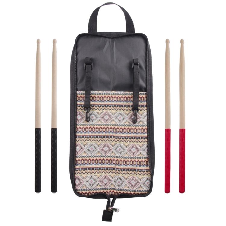 Schlägertasche Große Kapazität Schlägertasche mit 5A Drumsticks Leicht zu tragen