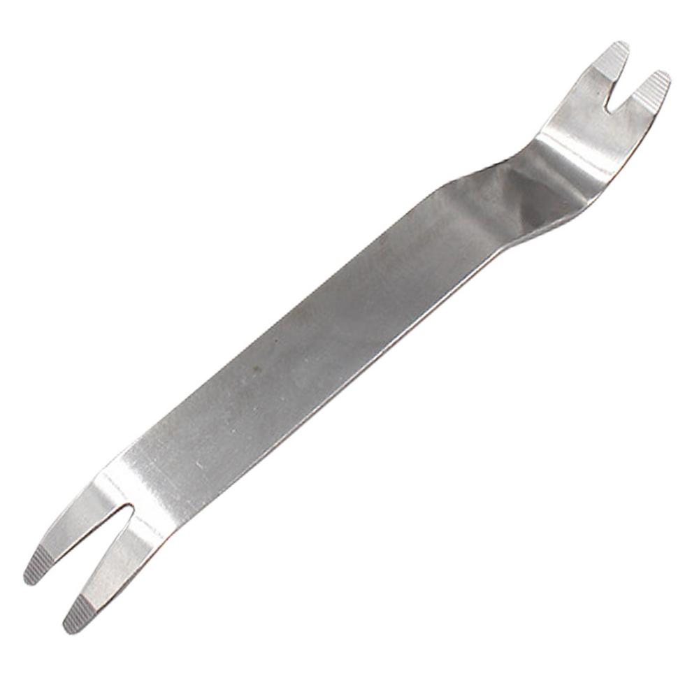 

Новый инструмент для разборки автомобильной аудиосистемы, металлическая пластина из нержавеющей стали, пряжка для разборки внутренней отделки панели, гвоздодер